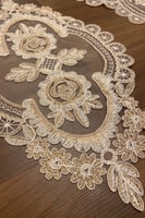 طقم دانتيل بيج 3قطع