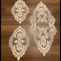 طقم دانتيل بيج 3قطع