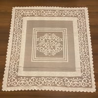 مفرش دانتيل مقاس متر