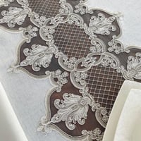 طقم مفرش دانتيل لطاوله الطعام