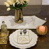 حامل ملاعق تطريز هني وعافية