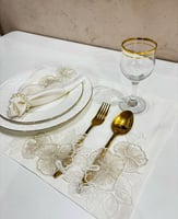 مفارش دانتيل ورود لطاولة الطعام