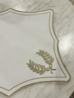 مفرش صينيه تطريز