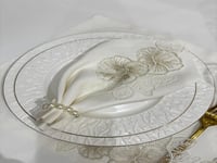 مفارش دانتيل ورود لطاولة الطعام