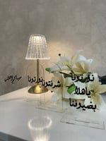 استاند اكريليك شفاف