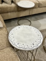 مفرش صحن نجمه وهلال …فضي