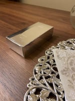 مناديل ميني فضي ساده