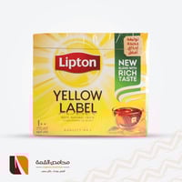شاي ليبتون العلامة الصفراء أسود 100 كيس