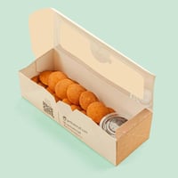 ميني بانكيك مع صوص الشوكولاتة - Mini Packake with...