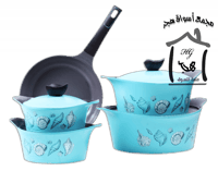 قدور فلامينغو 11قطعة ملون