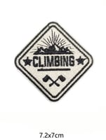 ملصق ملابس climbing