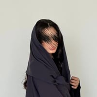 طرحة ليزر ملونة لافندر سادة