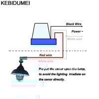مفتاح خلية كهروضوئية للتشغيل التلقائي عند اختفاء ا...