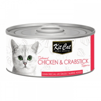 كت كات معلبات دجاج وسلطعون 80غ