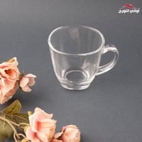 أكواب شاي زجاجيه ساده