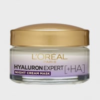 لوريال كريم ليلي بحمض الهايلورونيك