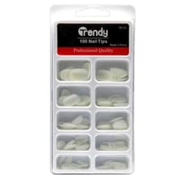 تريندي - مجموعة اظافر اصطناعية 100 حبه TR13
