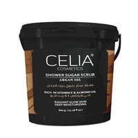 سيليا مقشر سكر رغوي بزيت الأرغان غني بفيتامين E وز...