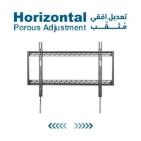 حامل شاشة تلفاز حائطي ثابت SG-802 يناسب الشاشات من...