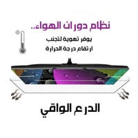 واقي شاشة تلفزيون 24 بوصة مسطحة بنسبة 21:9 – الدرع...