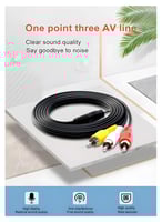 كابل صوت 1 × 3 عالي الجودة - الحل الأمثل لتوصيل ال...