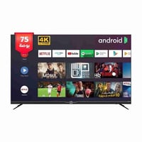 شاشة تلفاز Telezone الذكية 75 بوصة FRAMELESS LED -...
