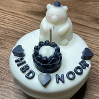 شمعة كيكة الميلاد