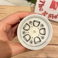 شمعة الفنجال التراثية بطباعة