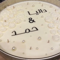 شمعة استقبال حجم كبير