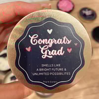 شمعة التخرج - ذهبي -