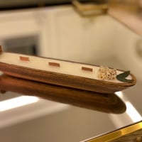 شمعة قالب خشبي طويل