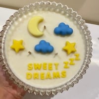 شمعة زجاجية بغطاء (تصميم خاص)