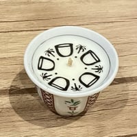 شمعة الفنجال التراثية بطباعة