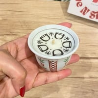 شمعة الفنجال التراثية بطباعة