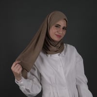 طرحة مجفوص شاش تركي