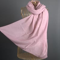 طرحة بوردن قطن كتان شال