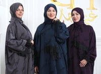 شرشف صلاة غنى حجاب ساتان مجكر