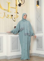 شرشف صلاة غنى حجاب مطرز دوائر