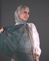 طرحة شهري شيفون 5406