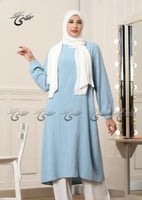 تونيك مخطط ازرق