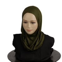 حجاب رياضي قطن قطعة واحدة