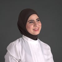 حجاب كرم قطعتين بغجاتي