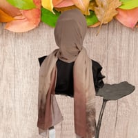 شال شيفون تركي منقوش