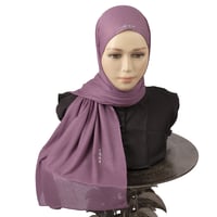 طرحة كويتي مبزر مع ستراس