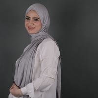 طرحة نايا قطن منقوش