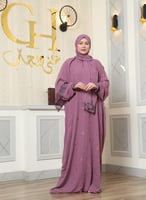 شرشف صلاة غنى حجاب مطرز دوائر