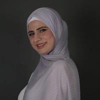 طرحة جوري شيفون بليسيه