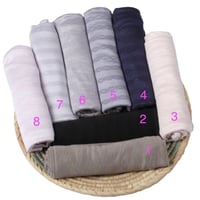 طرحة كويتي قطن منقوش