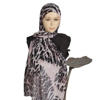 حجاب جاهز منقوش