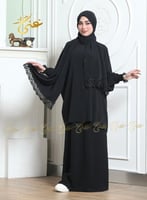 شرشف صلاة غنى حجاب قطعتين